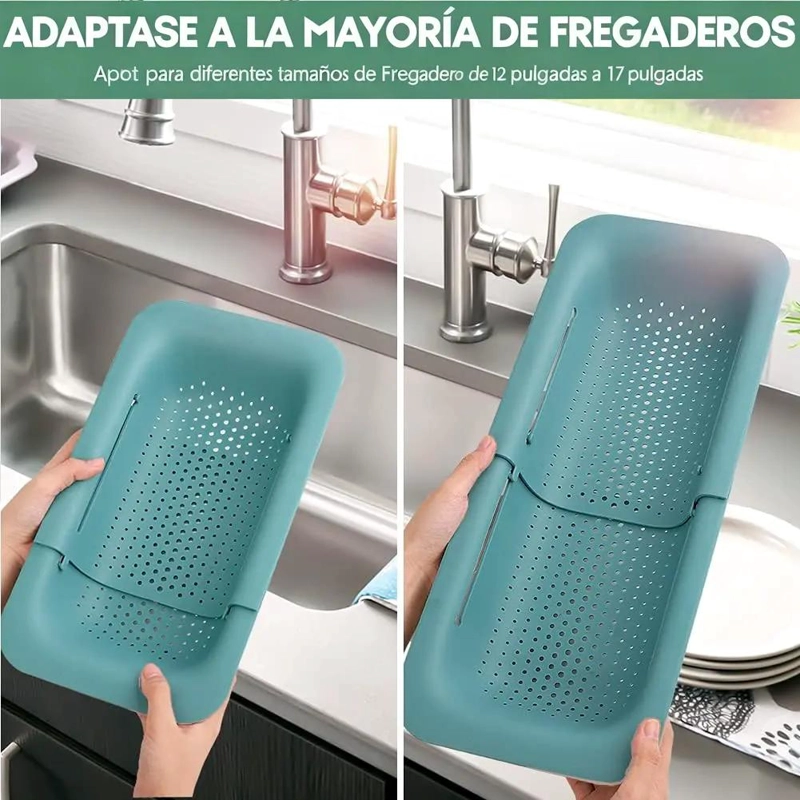 ORGANIZADOR EXTENSIBLE PARA FREGADERO Y ESCURRIDOR COLGANTE - 3
