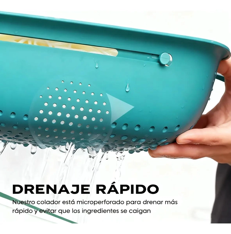 ORGANIZADOR EXTENSIBLE PARA FREGADERO Y ESCURRIDOR COLGANTE - 5