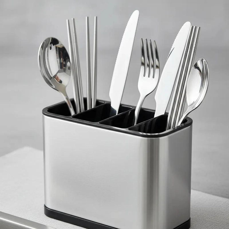 ESCURRIDOR DE CUBIERTOS Y UTENSILIOS PARA COCINA PRACTICO - 7
