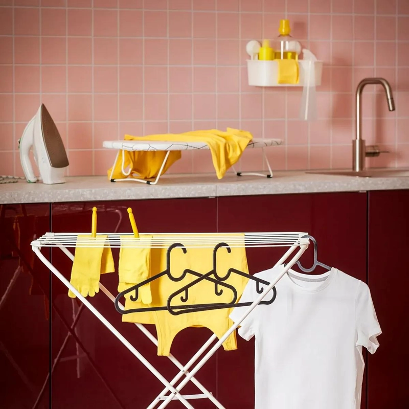 COLGADOR MULTIFUNCIONAL PARA ROPA 39 CM PACK DE 10 UNIDADES - 6