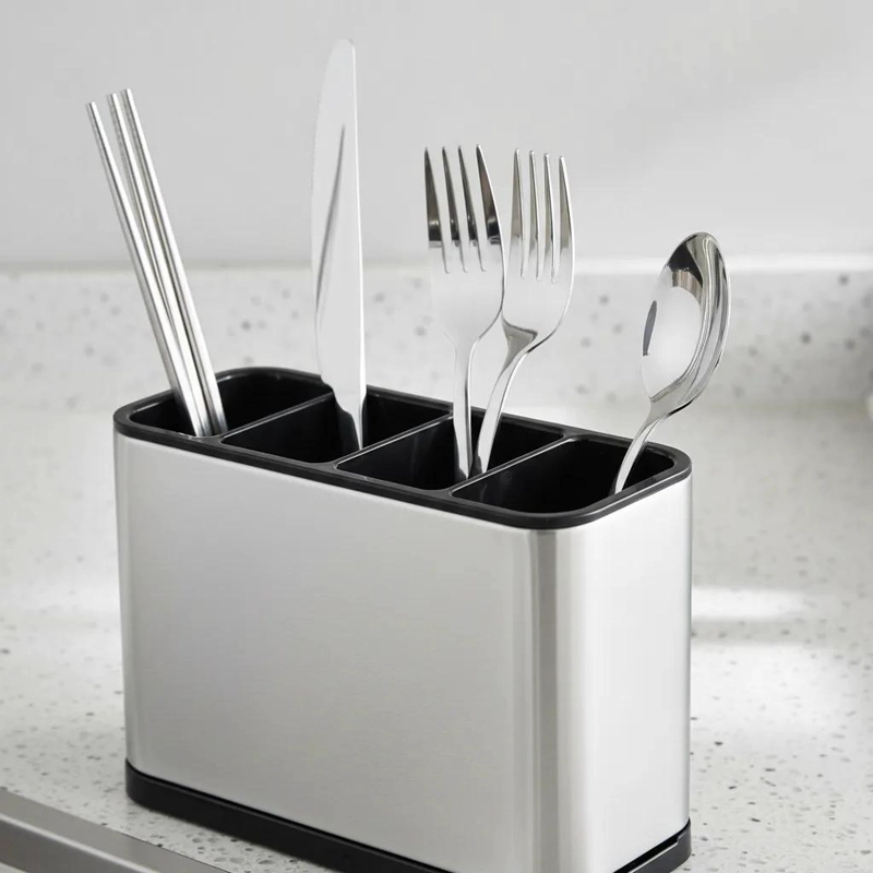 ORGANIZADOR ESCURRIDOR DE CUBIERTOS Y UTENSILIOS DE COCINA - 7