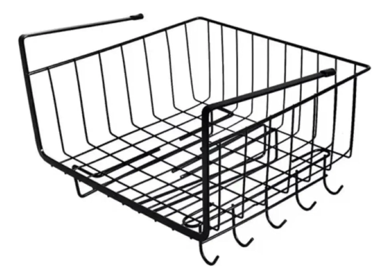 CESTA ORGANIZADORA COLGANTE MULTIUSOS PARA ESTANTERIA - 2