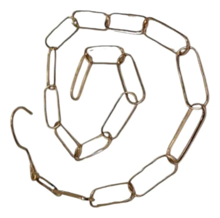 PACK DE 10 ORGANIZADORES COLGANTES DE METAL COLOR BRONCE - 1