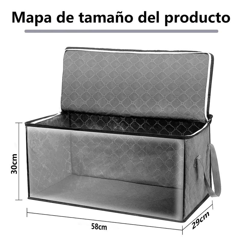 ORGANIZADOR DE BOLSAS DE ALMACENAMIENTO PARA ROPA Y CALZADO - 2