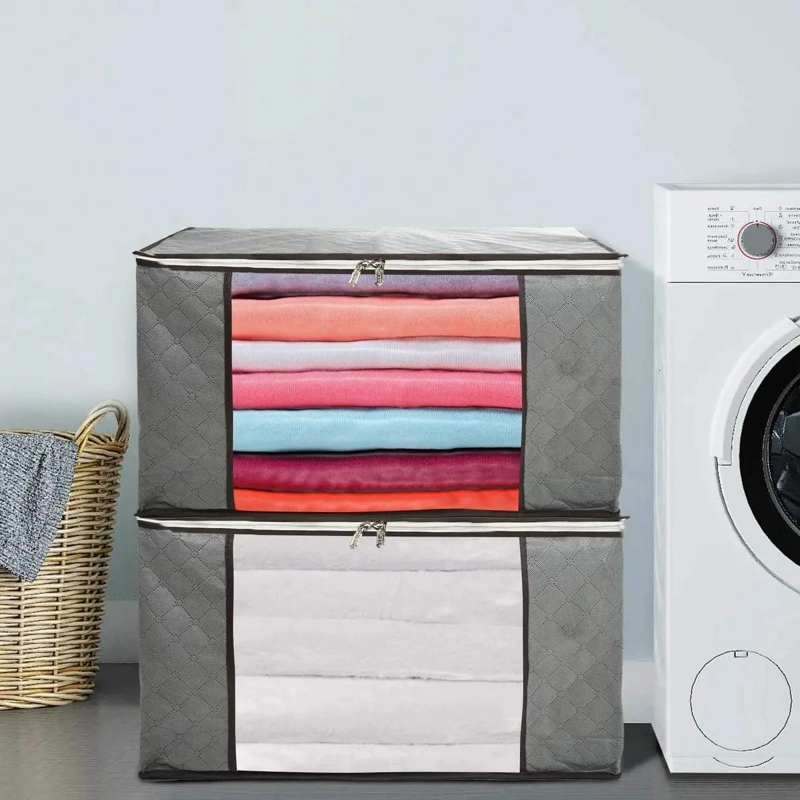 BOLSA ORGANIZADORA GRANDE PARA ALMACENAMIENTO DE ROPA - 9