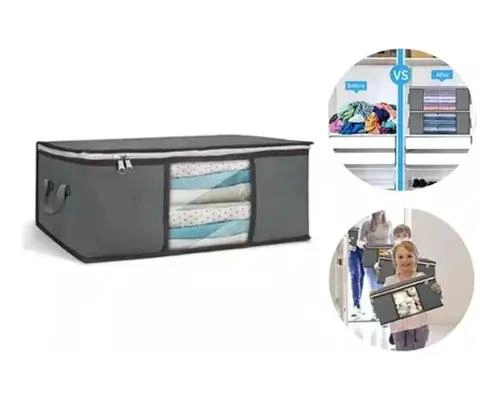 ORGANIZADOR DE ROPA PARA CLOSET 60X45X30 IDEAL PARA ALMACENAMIENTO - 5