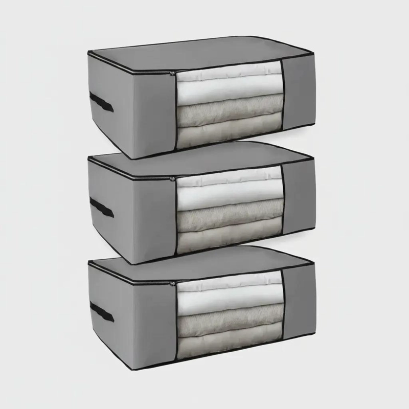 ORGANIZADOR DE ROPA PARA CLOSET 60X45X30 IDEAL PARA ALMACENAMIENTO - 6