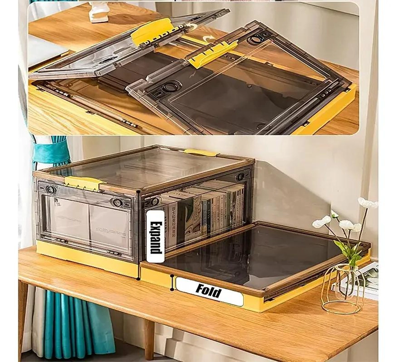 CUBO DE ALMACENAMIENTO PLEGABLE MULTIUSO PARA HOGAR Y AUTO - 7