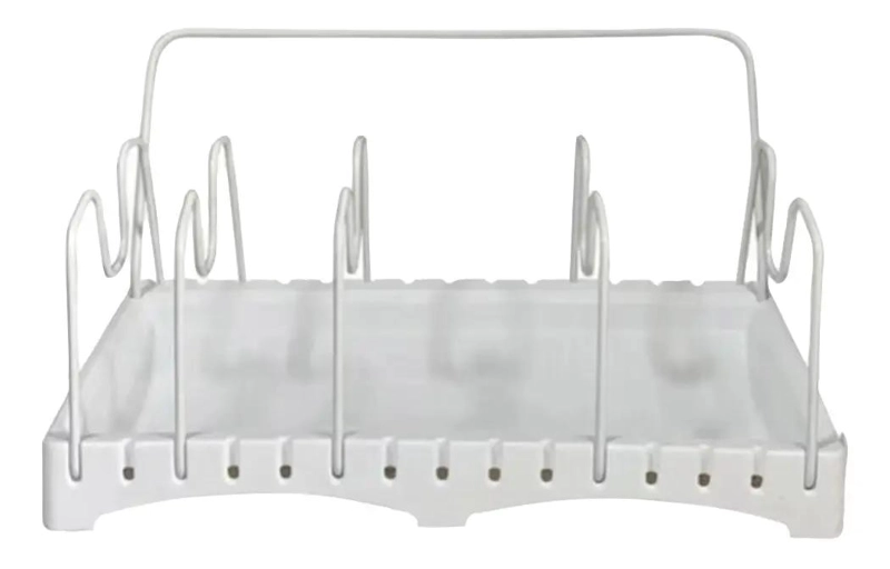 ORGANIZADOR MULTIUSOS PARA OLLAS Y VAJILLA CON DIVISORES AJUSTABLES - 1
