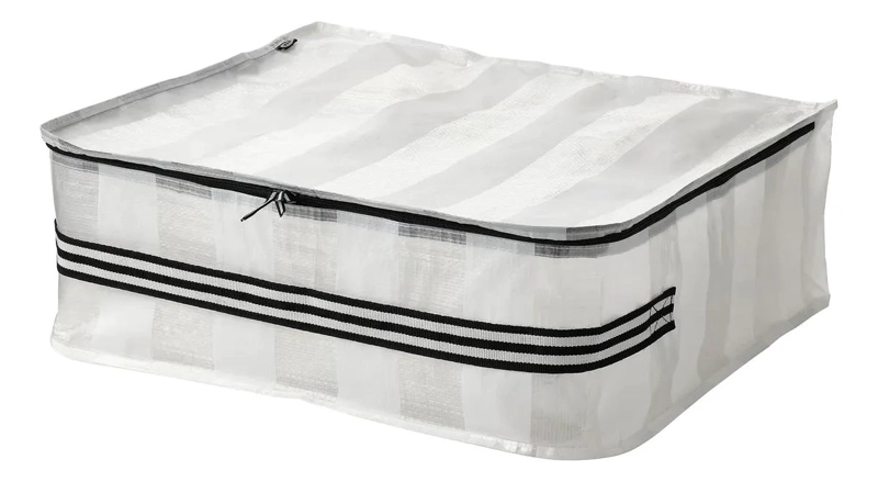 CAJA ORGANIZADORA ESPACIOSA PARA ROPA BAJO CAMA - 1