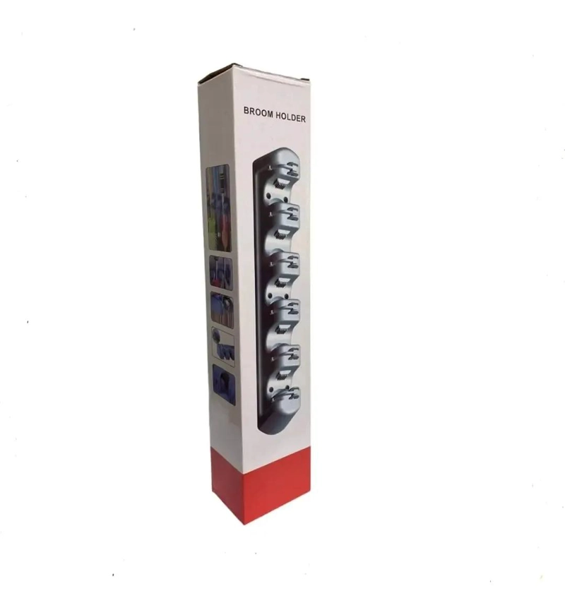 SOPORTE ORGANIZADOR PARA ESCOBAS Y TRAPEROS EN COCINA - 1