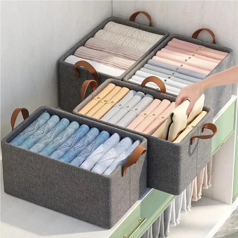 JUEGO DE 3 BOLSAS ORGANIZADORAS PLEGABLES PARA ALMACENAMIENTO - 7