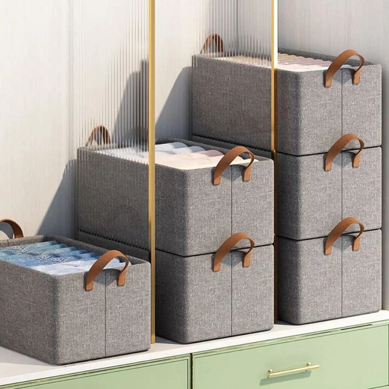 JUEGO DE 3 BOLSAS ORGANIZADORAS PLEGABLES PARA ALMACENAMIENTO - 8