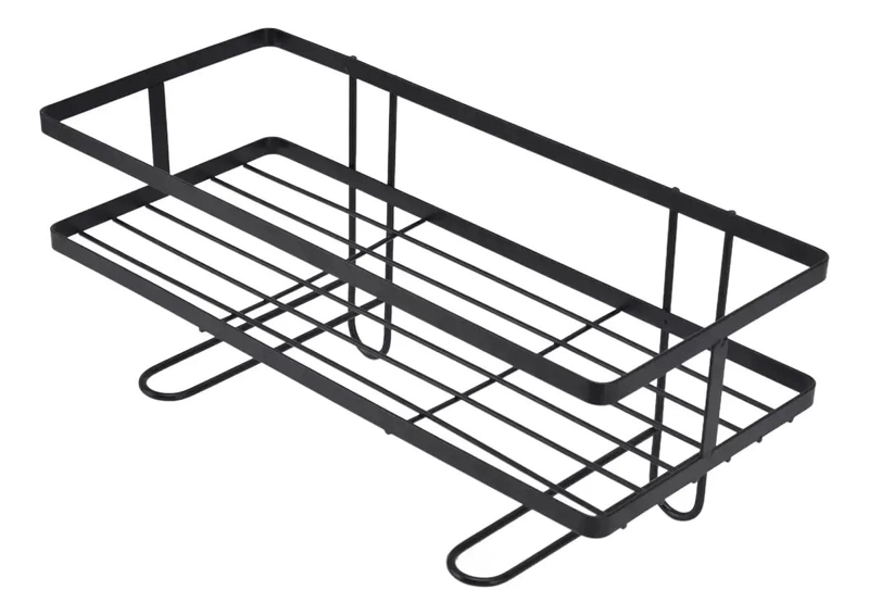 ESTANTE ORGANIZADOR METALICO PARA BAÑO, REPISA SOBRE INODORO - 3