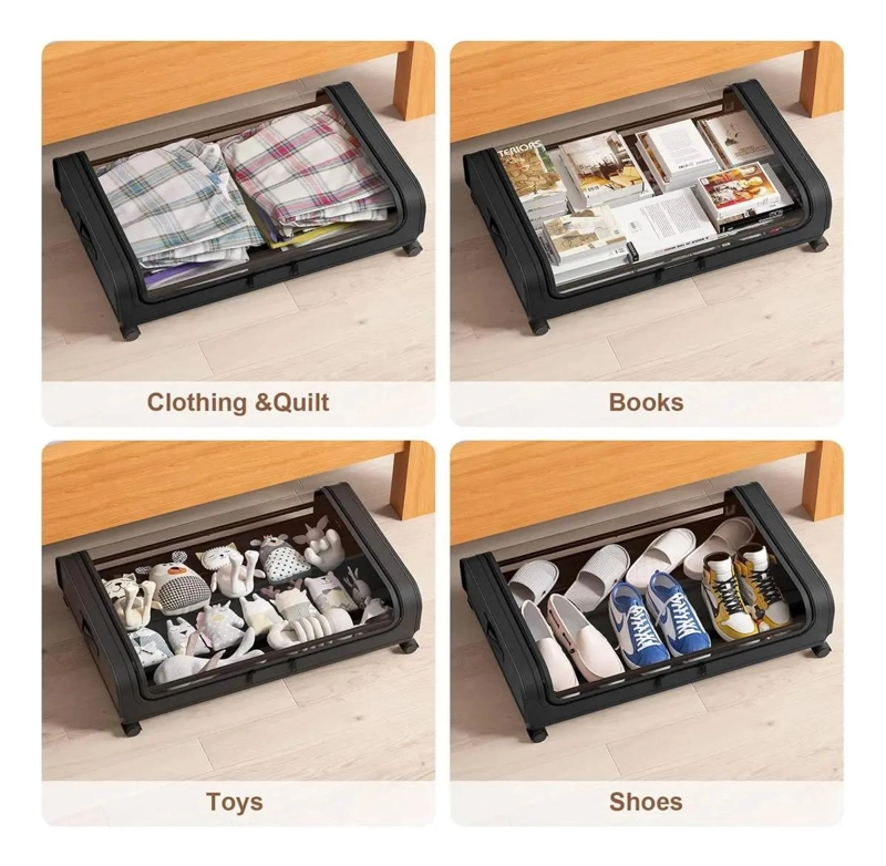 CAJAS ORGANIZADORAS MULTIUSO PARA ALMACENAMIENTO BAJO CAMA - 5