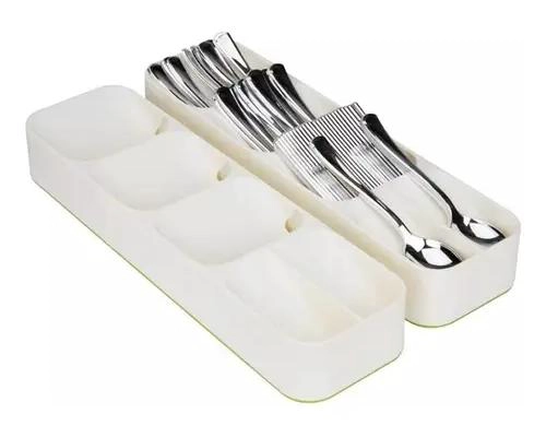 ORGANIZADOR DE CUBIERTOS COMPACTO PARA CAJONES - 4