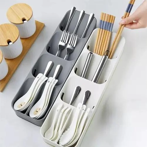 ORGANIZADOR DE CUBIERTOS COMPACTO PARA CAJONES - 6