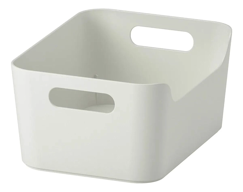 CAJA ORGANIZADORA MULTIUSOS GRIS OSCURO 24X17 CM - 1