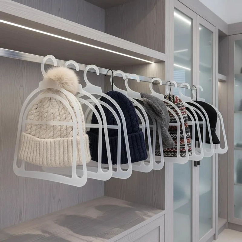 PACK DE 15 COLGADORES PARA EXHIBIR GORROS DE INVIERNO - 1