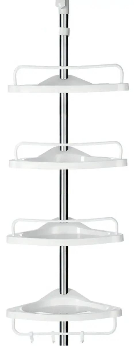 ESQUINERO DE DUCHA AJUSTABLE CON 4 REPISAS PARA BAÑO - 5
