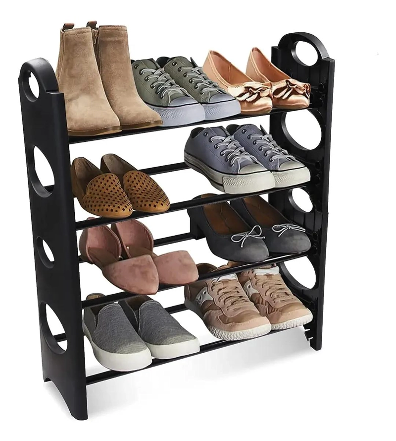 ORGANIZADOR DE CALZADO PARA 12 PARES CON DISEÑO COMPACTO - 2