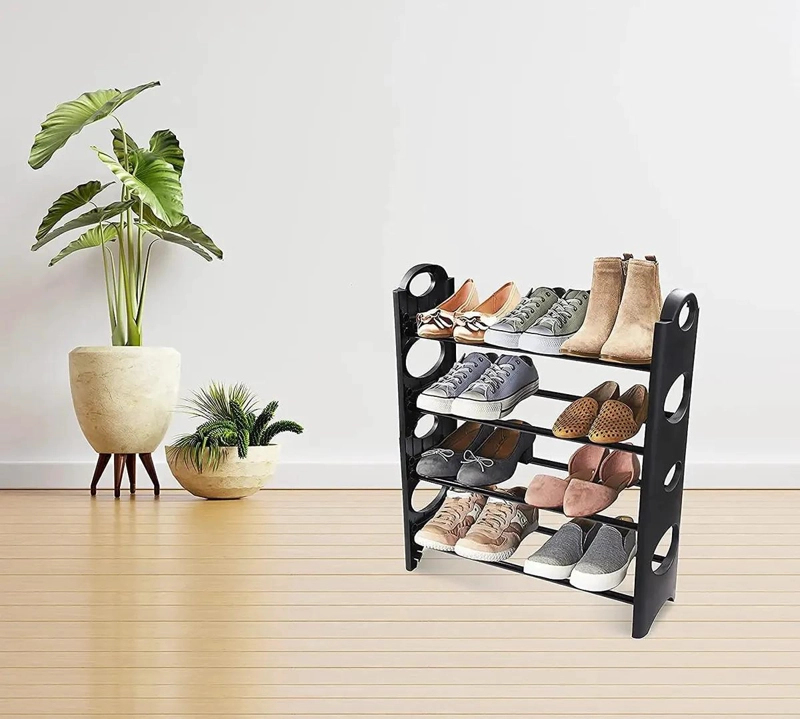 ORGANIZADOR DE CALZADO PARA 12 PARES CON DISEÑO COMPACTO - 5