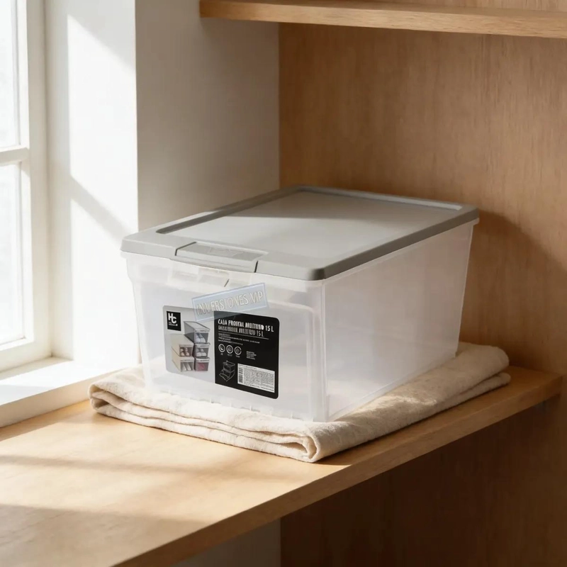 CAJA ORGANIZADORA ZAPATERA APILABLE CON APERTURA FRONTAL - 5