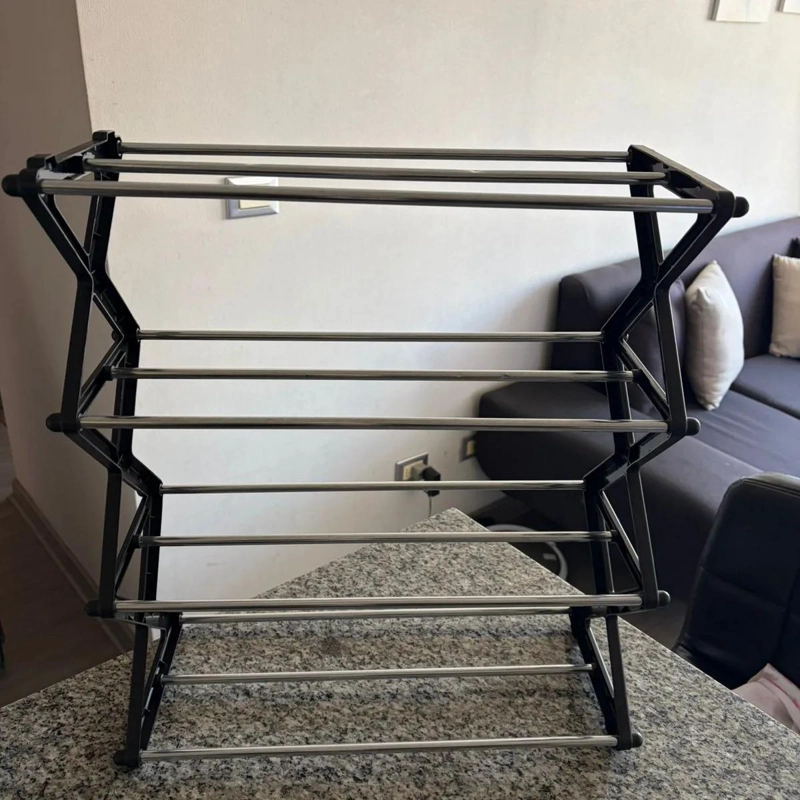 ZAPATERA PLEGABLE ACORDEON PARA 12 PARES DE CALZADO - 8