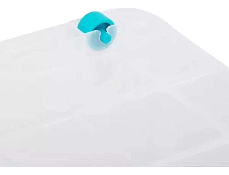 CAJA ORGANIZADORA APILABLE CON RUEDAS DE 58 LITROS - 6