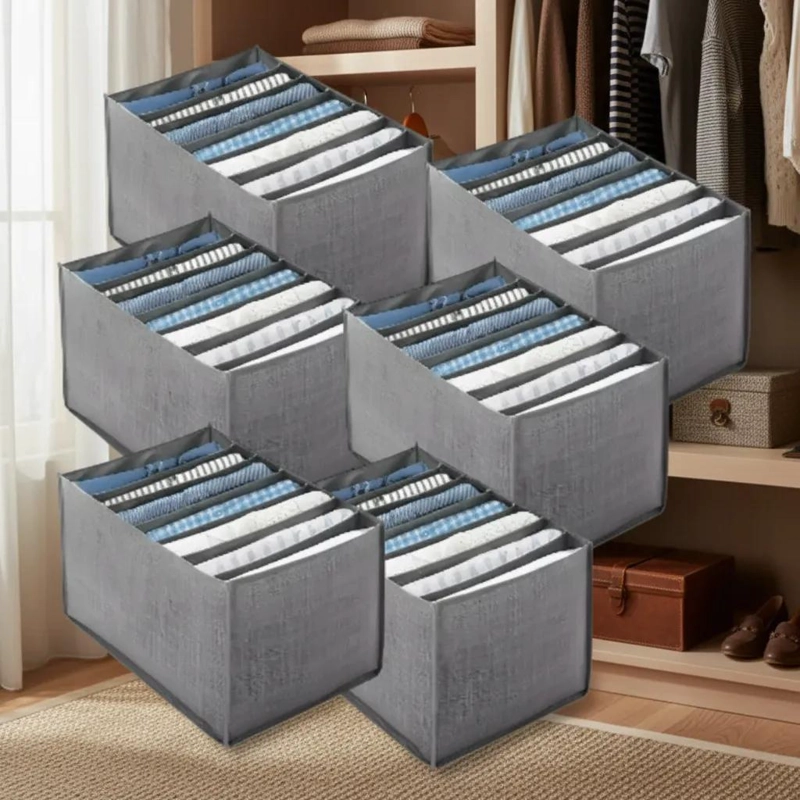 ORGANIZADOR PLEGABLE PARA ROPA Y ACCESORIOS EN TELA IMPERMEABLE - 1