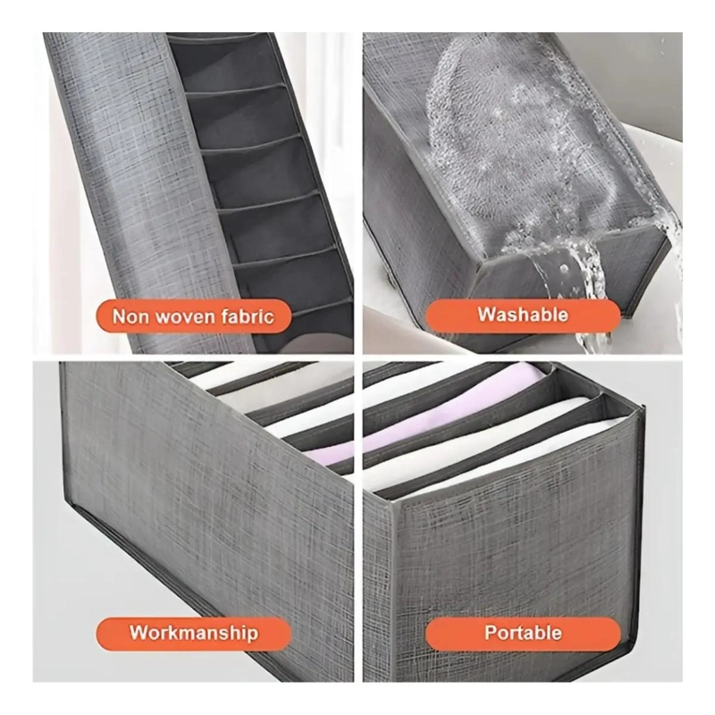 ORGANIZADOR PLEGABLE PARA ROPA Y ACCESORIOS EN TELA IMPERMEABLE - 7