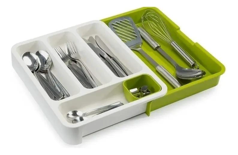 ORGANIZADOR REDONDO PARA CUBIERTOS Y UTENSILIOS DE COCINA - 1