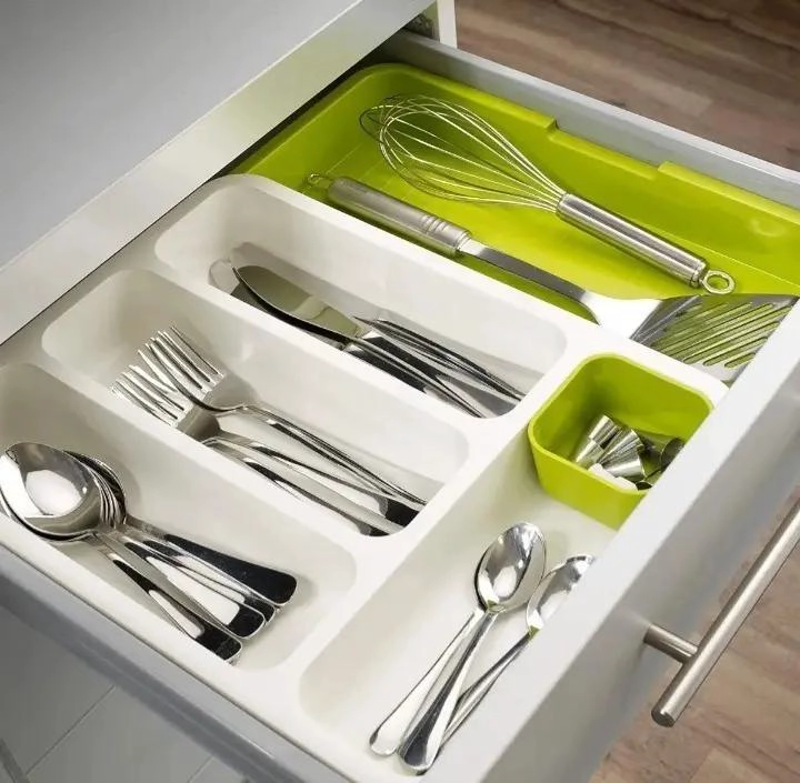 ORGANIZADOR REDONDO PARA CUBIERTOS Y UTENSILIOS DE COCINA - 2