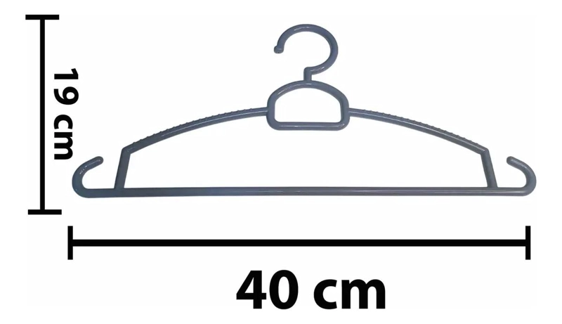 PACK DE 50 GANCHOS ANTIDESLIZANTES PARA ROPA Y ACCESORIOS - 3