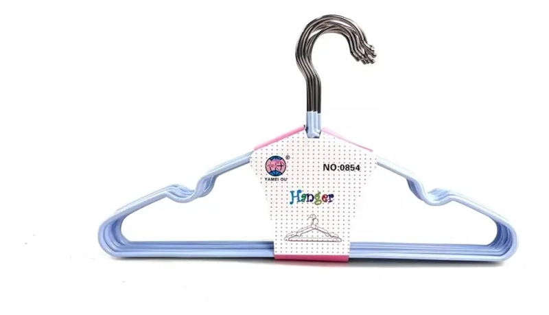 GANCHOS COLGADORES ANTIDESLIZANTES PARA ROPA NIÑOS 50 PCS - 4