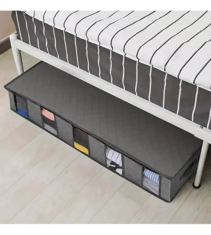 CAJAS ORGANIZADORAS PLEGABLES PARA ALMACENAMIENTO BAJO CAMA - 1