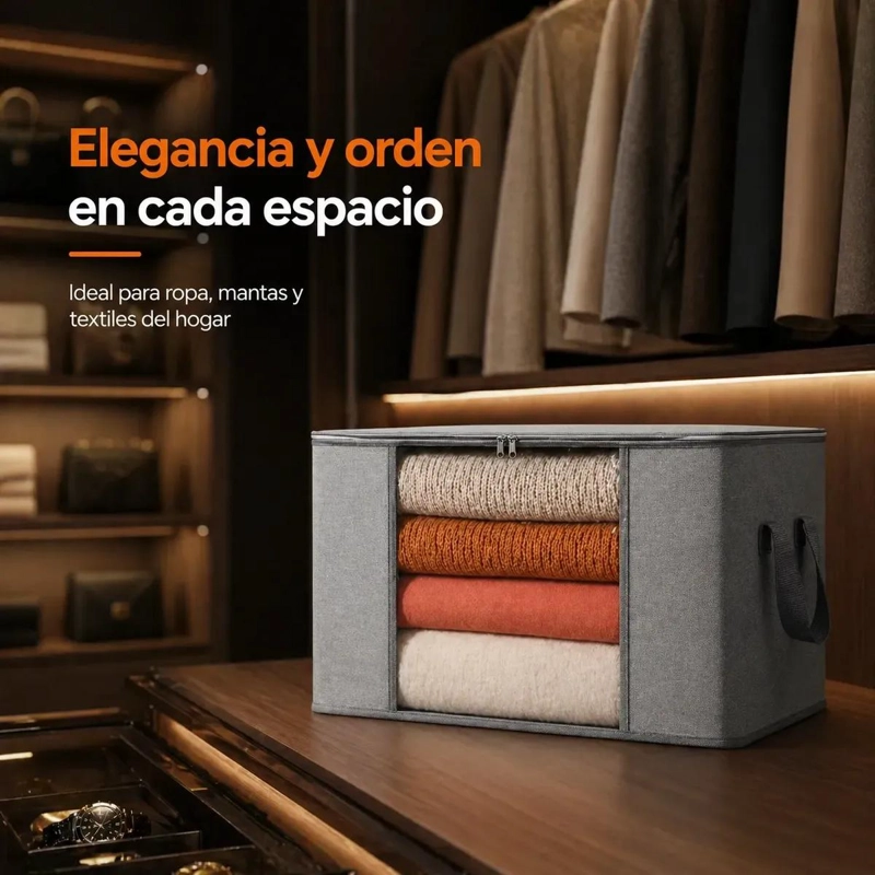 PACK DE 6 BOLSAS ORGANIZADORAS DE ALMACENAMIENTO 90L - 7