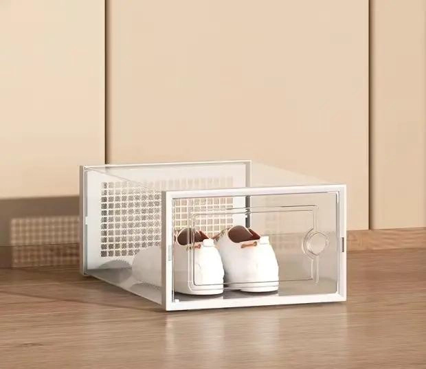 SET DE 6 CAJAS ORGANIZADORAS APILABLES PARA CALZADO - 9