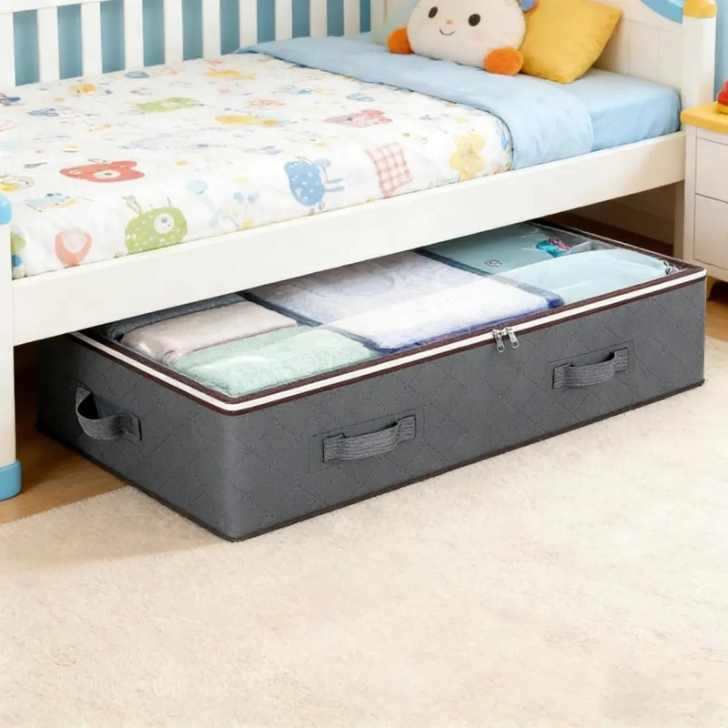 CAJAS ORGANIZADORAS PLEGABLES PARA ALMACENAMIENTO BAJO CAMA - 7