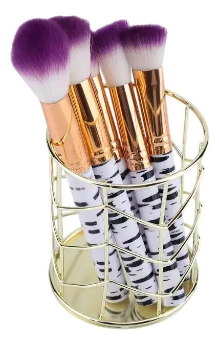 ORGANIZADOR ELEGANTE PARA BROCHAS Y PINCELES DE MAQUILLAJE - 2