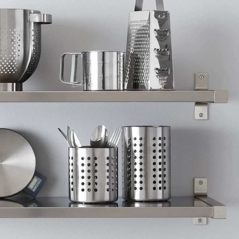 ESCURRIDOR DE CUBIERTOS DE ACERO INOXIDABLE 13.5 CM PARA COCINA - 6