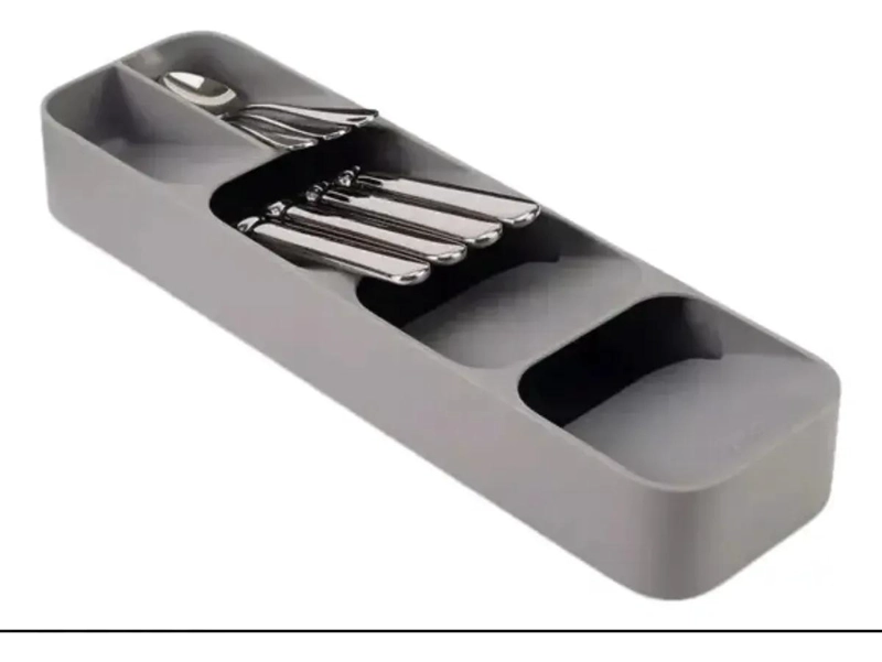 ORGANIZADOR DE CUBIERTOS COMPACTO PARA CAJONES DE COCINA - 1