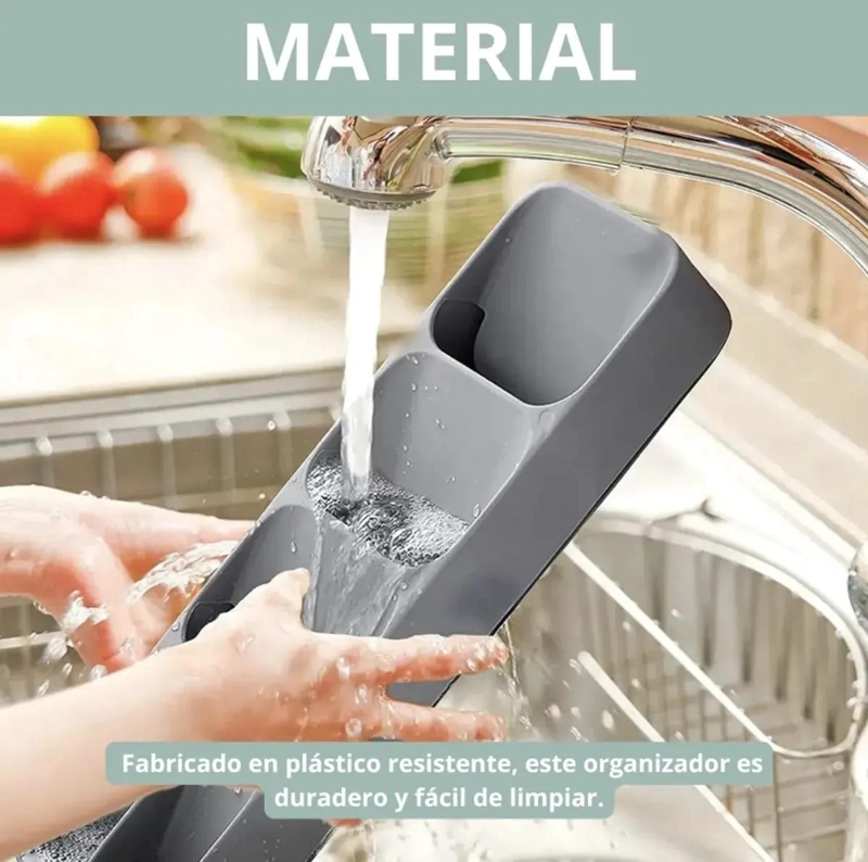 ORGANIZADOR DE CUBIERTOS COMPACTO PARA CAJONES DE COCINA - 4