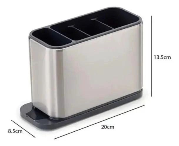 ESCURRIDOR DE UTENSILIOS DE COCINA EN ACERO INOXIDABLE - 6