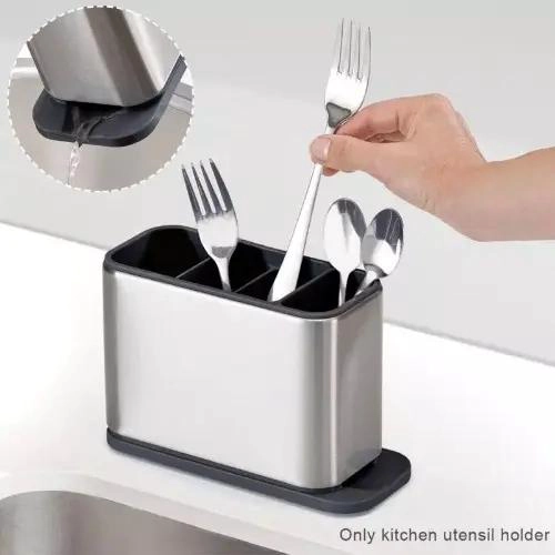ESCURRIDOR DE UTENSILIOS DE COCINA EN ACERO INOXIDABLE - 7