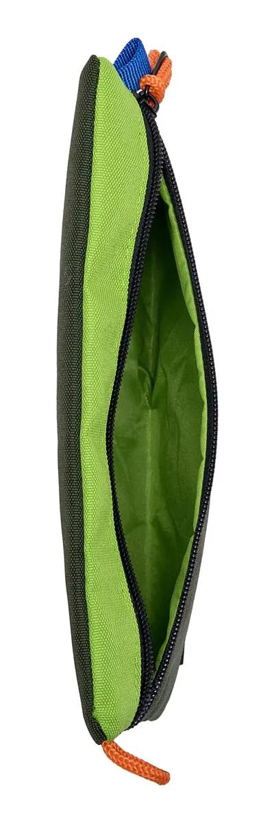 ESTUCHE URBANO UNISEX COLOR VERDE CON DISEÑO MODERNO - 1
