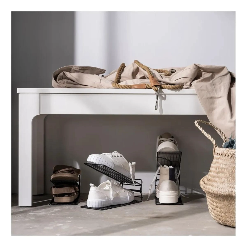 ORGANIZADOR DE ZAPATOS AJUSTABLE EN 3 ALTURAS PARA ESPACIOS REDUCIDOS - 3