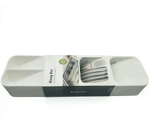 ORGANIZADOR DE CUBIERTOS PARA CAJONES DE COCINA - 3