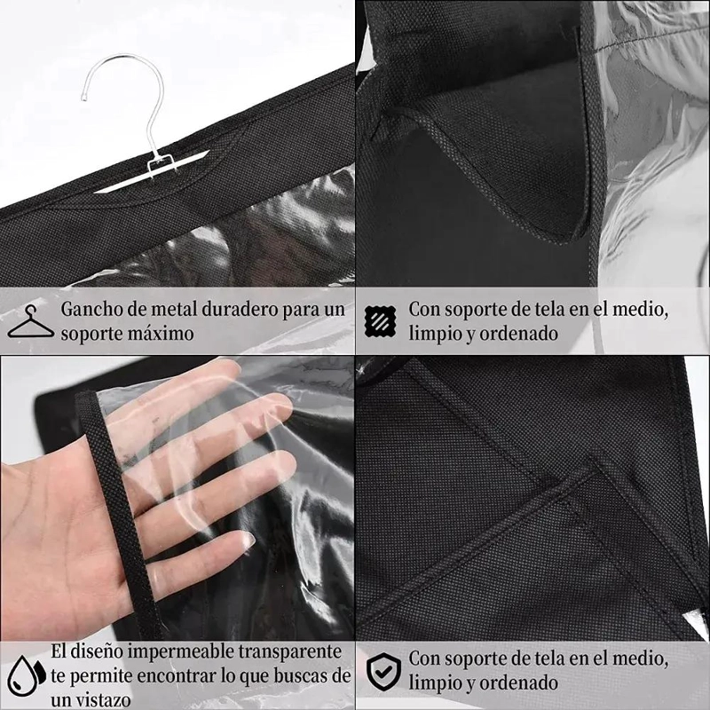 ORGANIZADOR COLGANTE PARA BOLSOS Y CARTERAS DE 90 CM - 3
