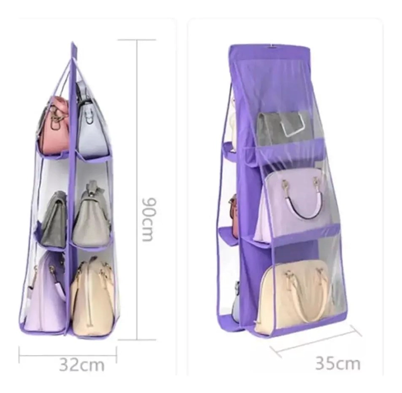 ORGANIZADOR COLGANTE PARA BOLSOS Y CARTERAS DE 90 CM - 5